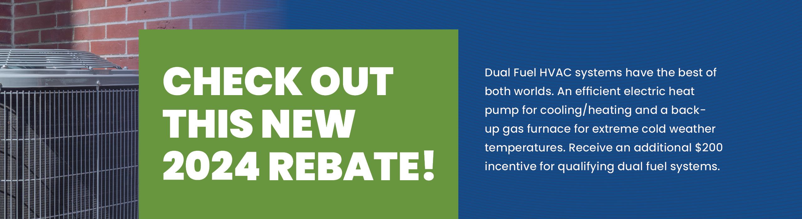 Duel Fuel Rebate