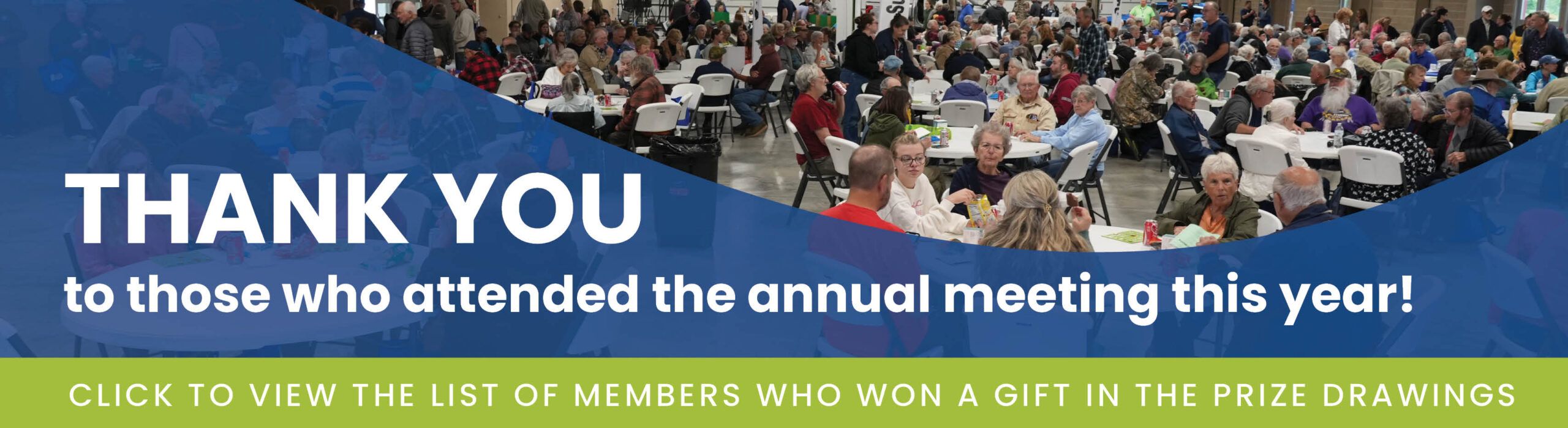 Thank you to those who attended the annual meeting this year!