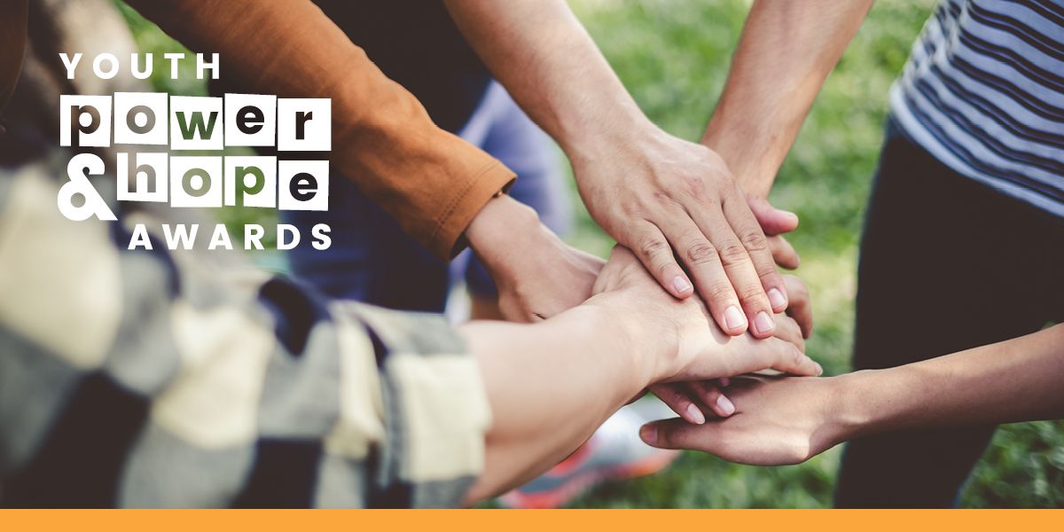 Apply for the Youth Power and Hope Awards. Are you a middle schooler making a difference in your community?