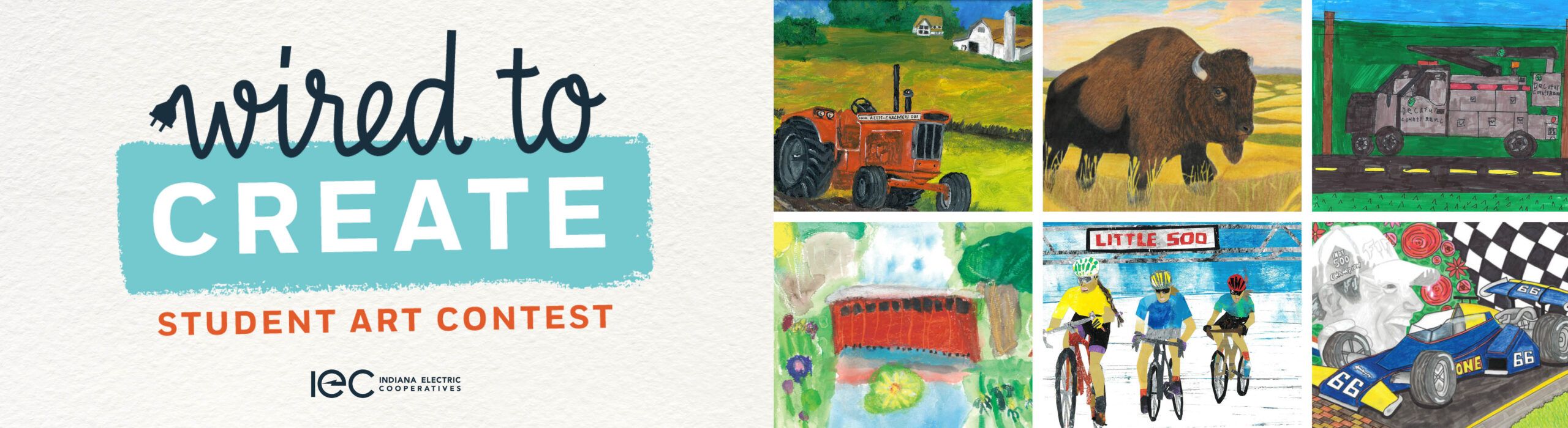 Header image for the Cooperative Calendar of Student Art Contest